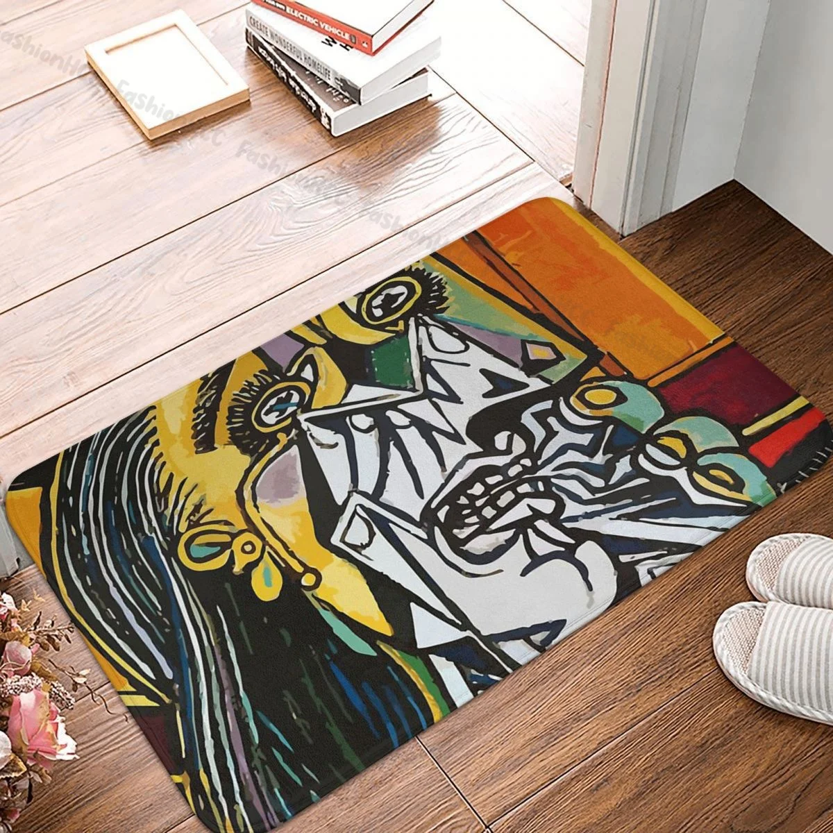 

Pablo Picasso Non-slip Doormat Pablo Crying Woman 1937 Artwork Bath Kitchen Mat Prayer Carpet Home Pattern Decor