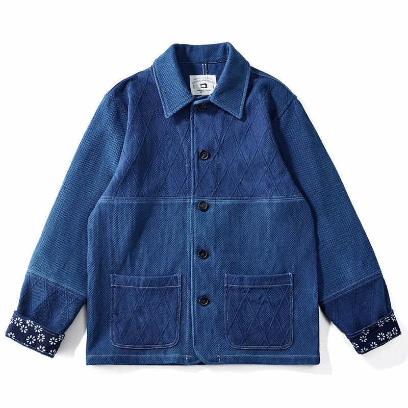 Высококачественная тяжелая классическая французская рабочая одежда цвета