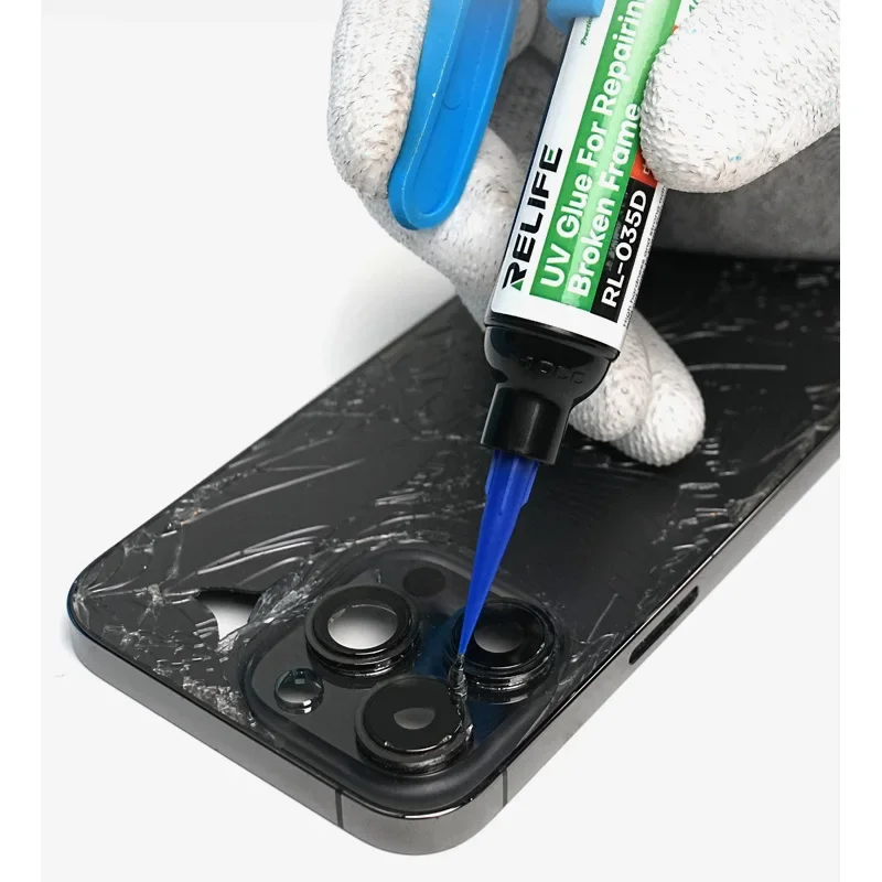 Быстросохнущий клей RELIFE для ремонта поврежденных поверхностей