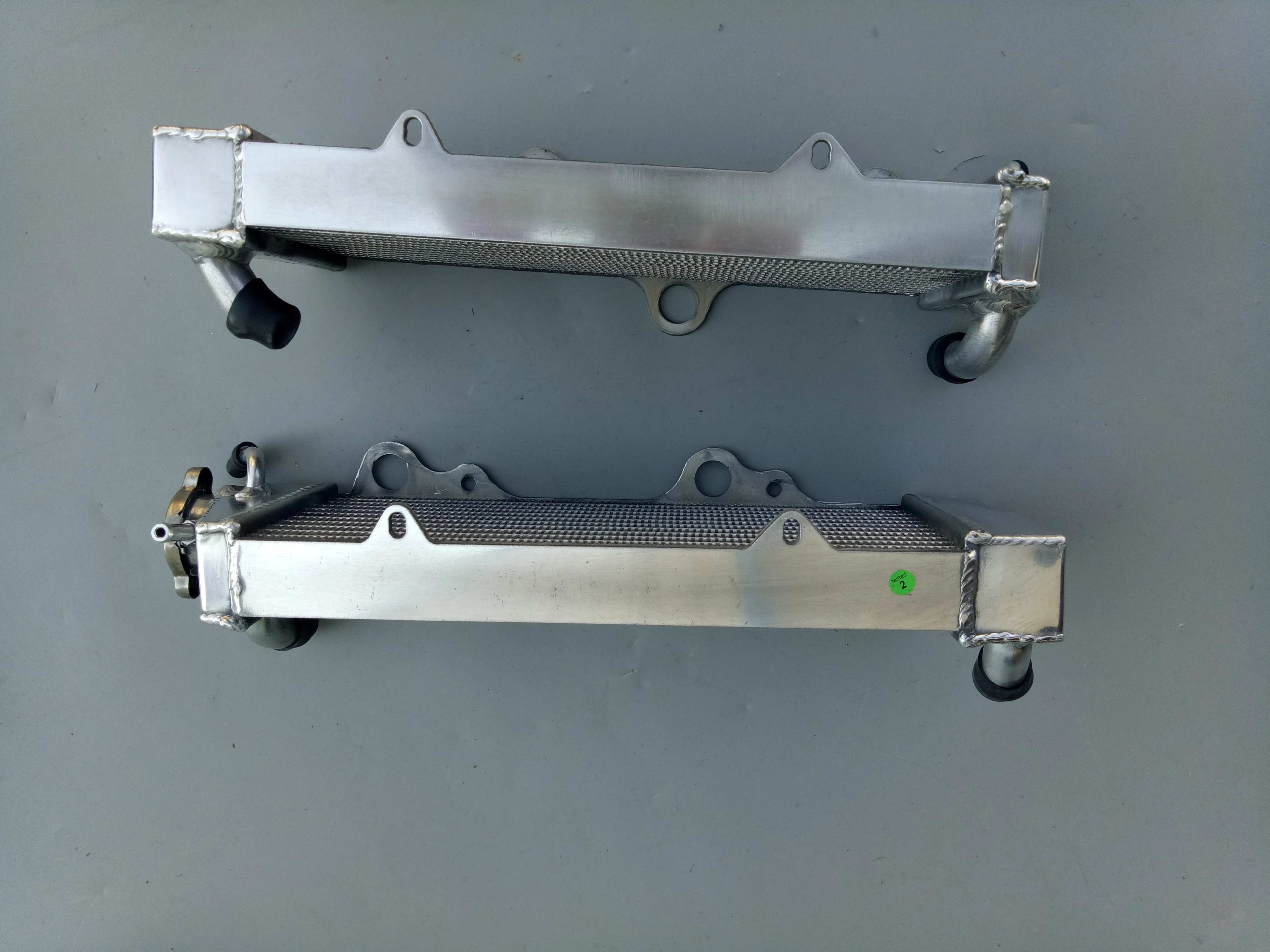 Для 1995-2001 HUSQVARNA TE410 TE 410 алюминиевый радиатор охладитель охлаждающей жидкости 1995