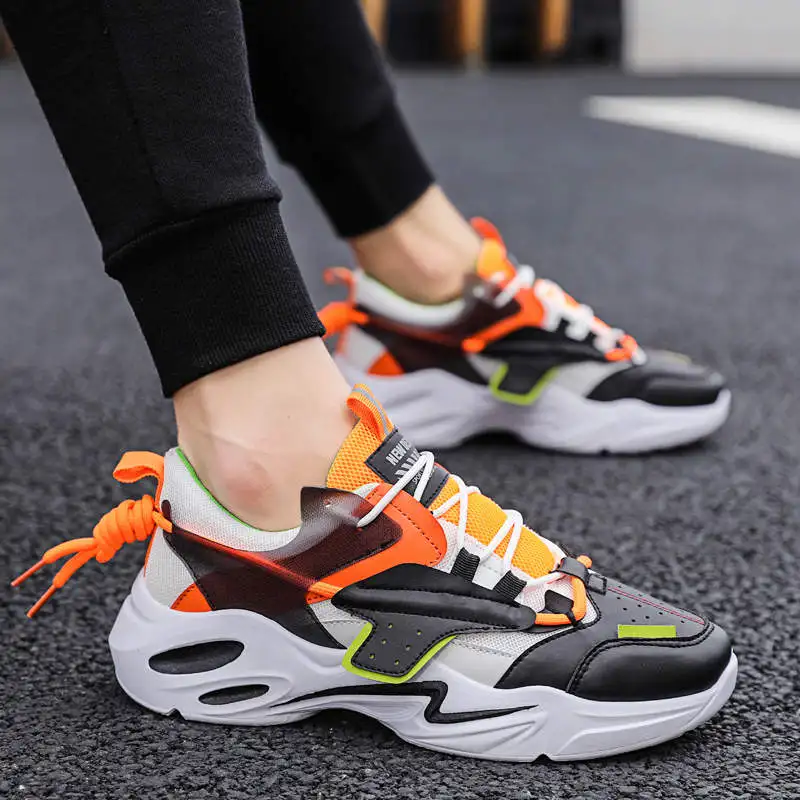 

Мужская модельная обувь для девочек, дизайнерские брендовые зимние ботинки для мужчин, прочная резиновая мужская обувь, кроссовки, мужская ...