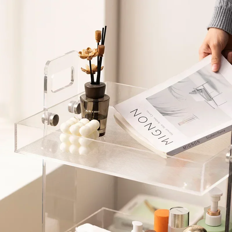 Железная вспомогательная Тележка из нержавеющей стали для парикмахерских