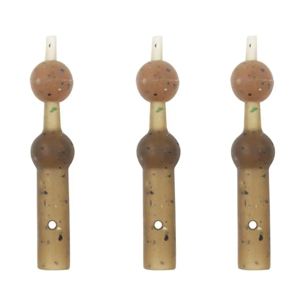 

10pcs Carp Fishing Anti Sleeves For Carp Feeder Fishing Helicopter Hair Rigs Bead Fishing Tackle Equipment Accessories
