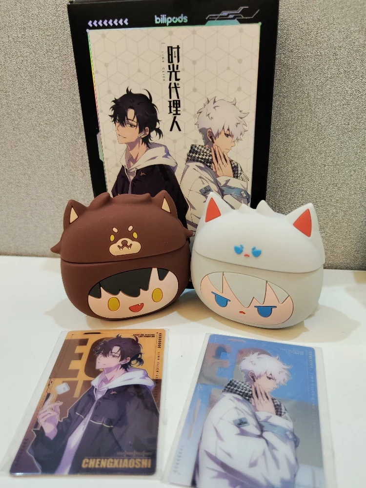 Bluetooth-наушники Time Agent Cheng Hour Land Light Аниме Фигурка Периферийные устройства Echo Series
