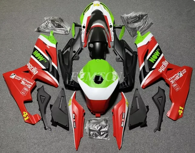 Новый комплект обтекателей из АБС-пластика подходящий для Aprilia RS125 RS4 50 125 2006 2007 2008