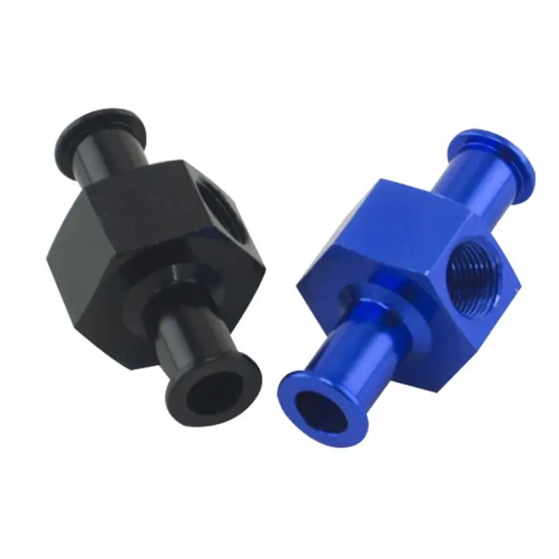 

Light Weight 3/8" Metal Pressure Gauge Inline Barb Adapter Connector with 1/8" Port Car Accessories