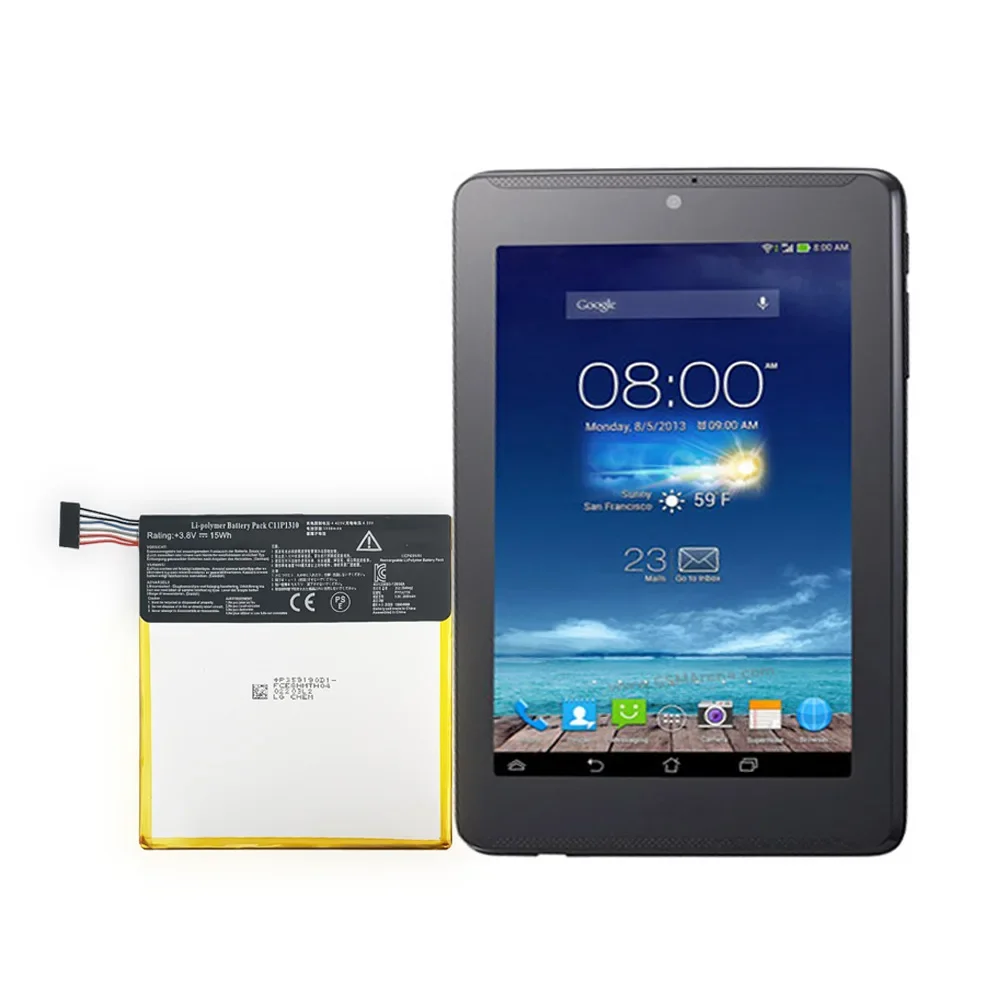High Quality Replacement Battery For Asus 3950mAh ME372CG K00E K00Y FonePad7 C11P1310 Built-in Tablet