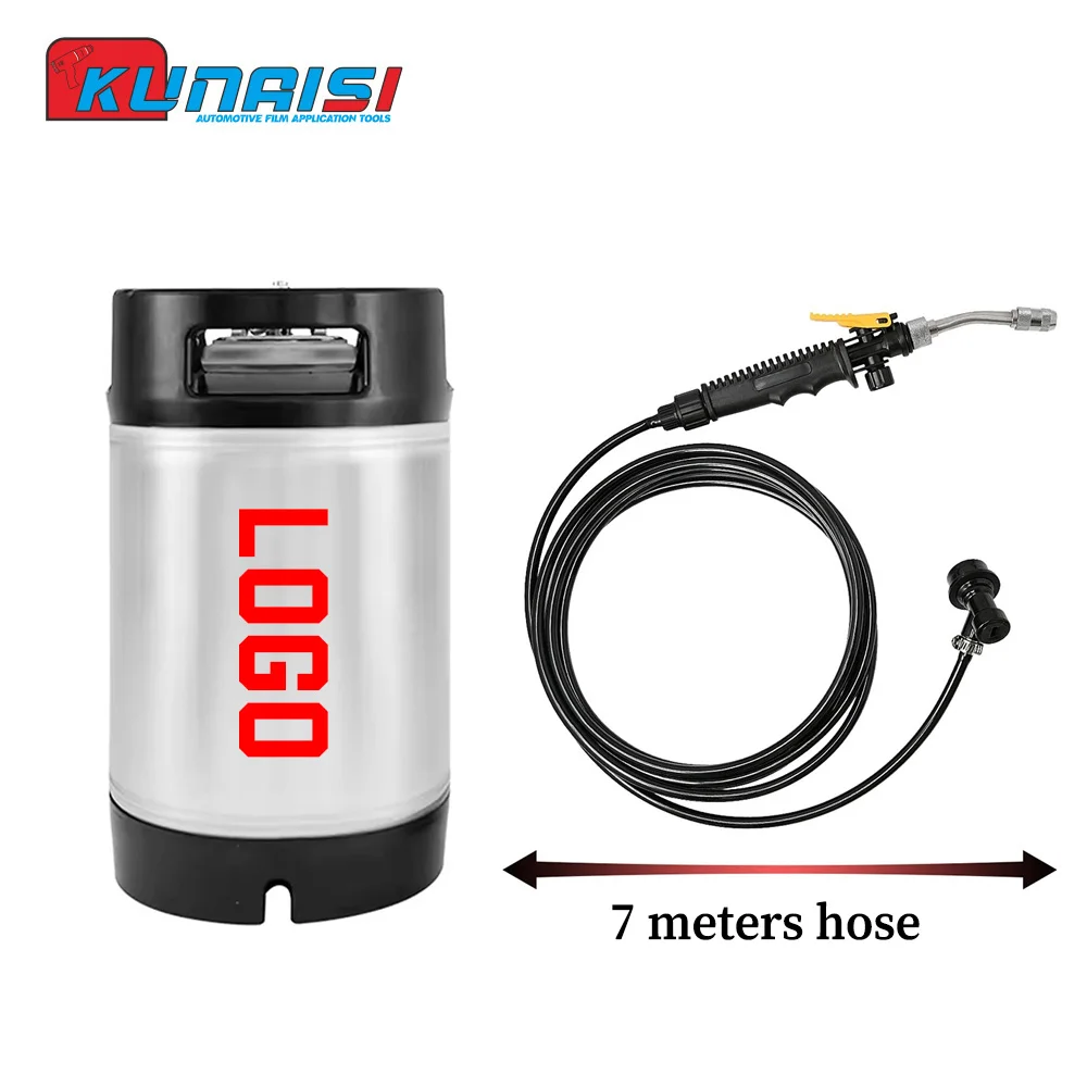 Переносной резервуар для мойки автомобиля KUNAISI л из нержавеющей стали