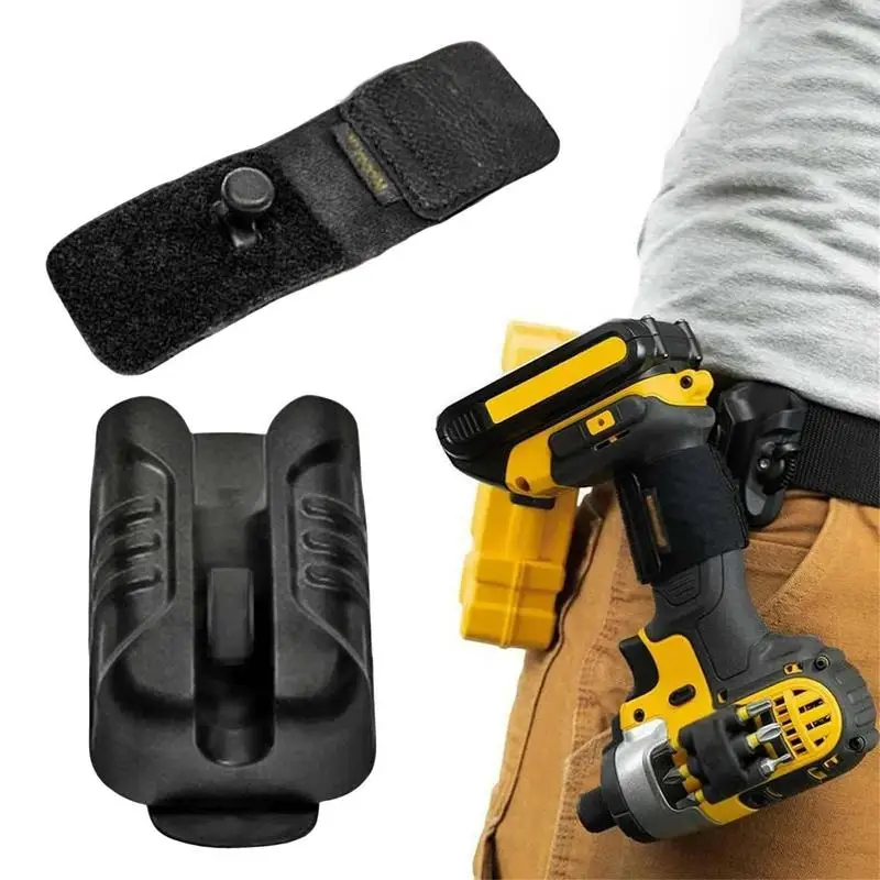 2pcs/Set Waist Tool Set Tool Holster Multi-Functional Electric Drill Portable Buckle For Wrench Hammer Screw Outdoor Travel Clip