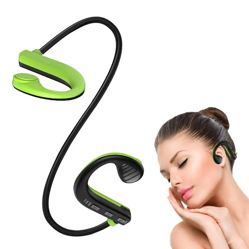 

Running Headphones Ear Headphones Wireless For Sports Open-Ear Wireless Earphones Air Conduction Headphones Blue-tooth 5.2 With