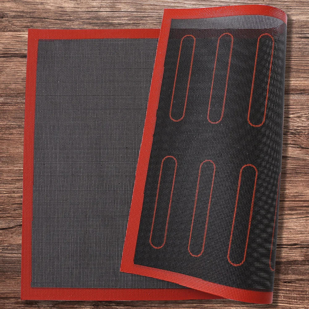 Перфорированный силиконовый коврик для выпечки термостойкая подкладка печенья