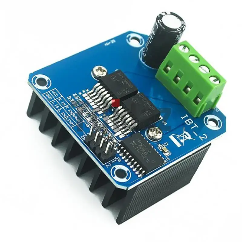 1pcs Double BTS7960 43A H-bridge High-power Motor Driver module/ diy smart car Current diagnostic for Arduino | Электронные