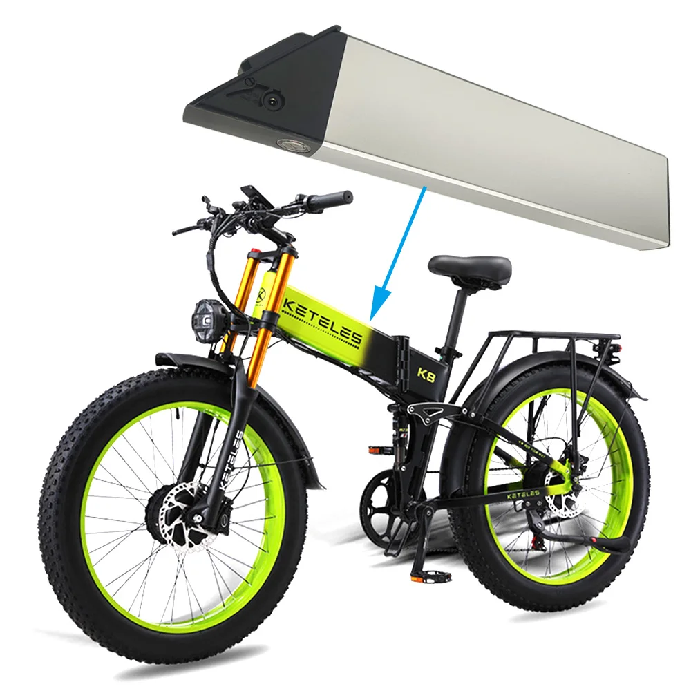 Аккумулятор для электровелосипеда 48 В 10 4 Ач 12 8 14 Складной сменный аккумулятор