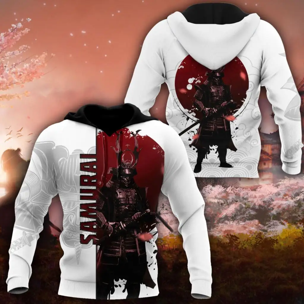 

Новинка 2021, брендовая повседневная одежда, модная рубашка shogun samurai на молнии, мужской свитер с капюшоном и 3D-принтом, уличная одежда унисекс ...