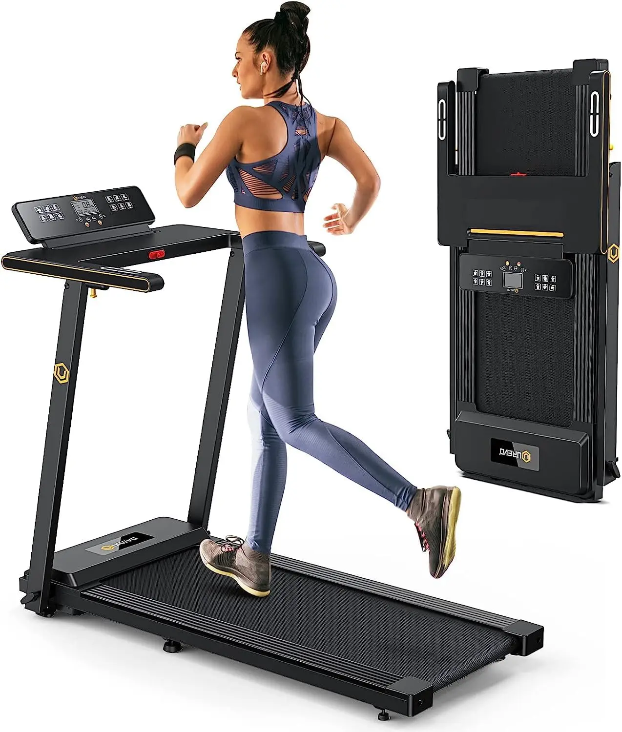 For Home, Max 3.0 Hp Workout Running Walking Treadmill With 12 Pre Set Programs And Wider Tread Belt, Adjusta
