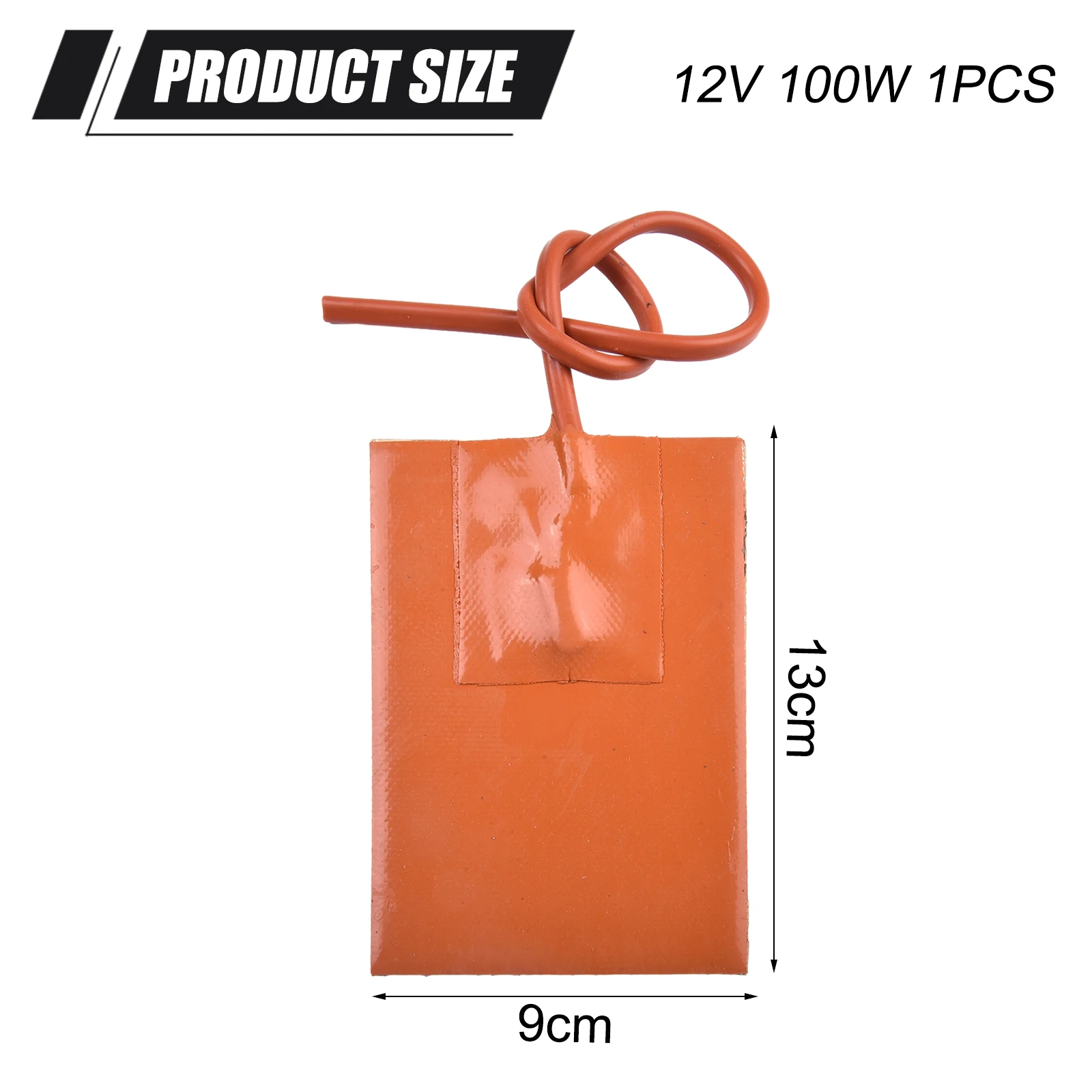 Коврик Силиконовый нагреватель для двигательного блока Бак Масляный поддон 9x13