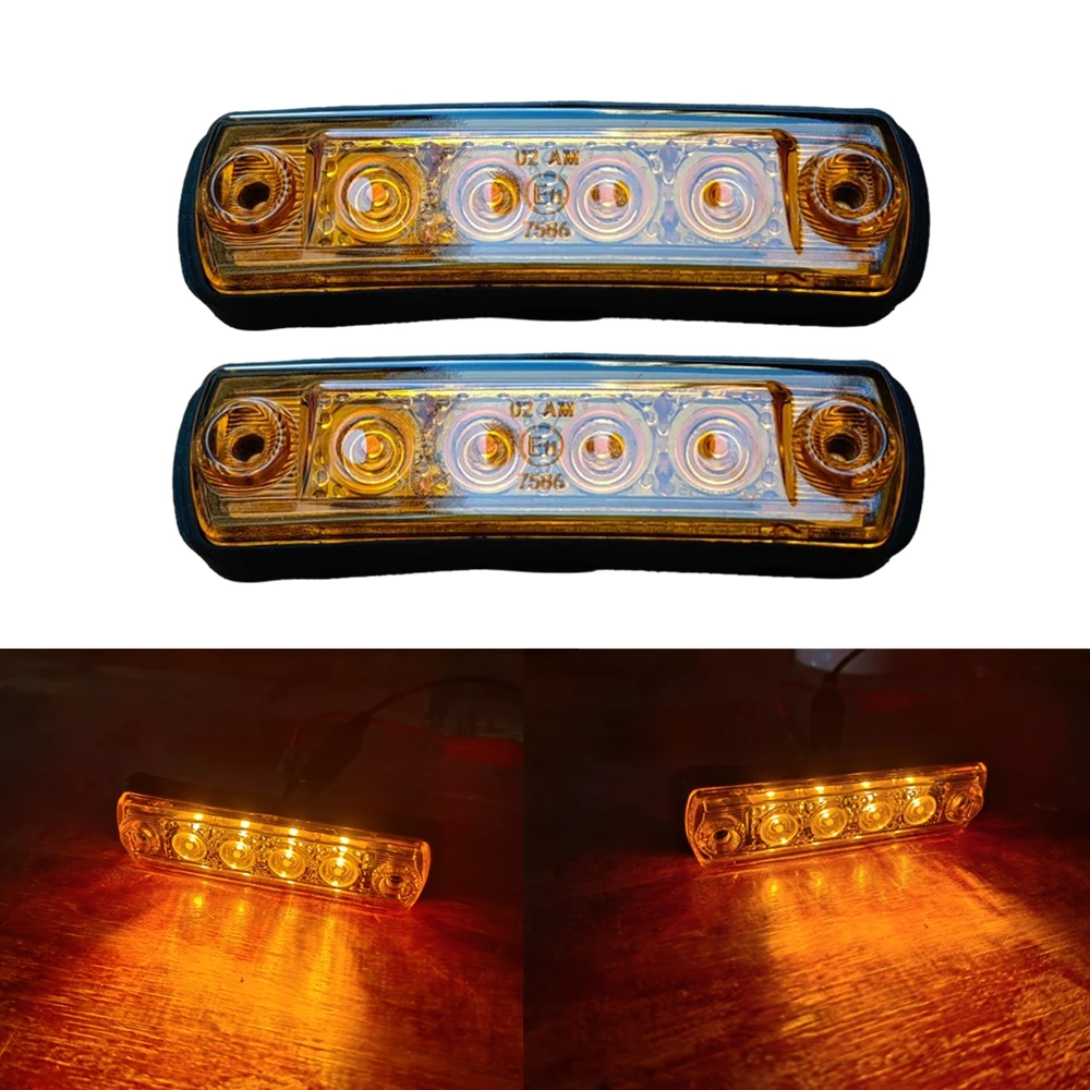 

2/10 шт. 24 В светодиодные фонари солнцезащитного козырька для грузовика MAN TGX TGL TGS солнцезащитные лампы OEM 81252606121 Людина Кабина освещения