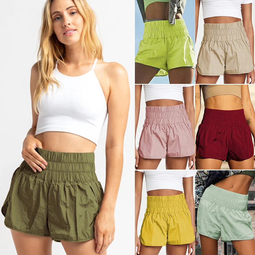 

2023 Hot Sale summer new women's wear home commuting shorts outdoor sports casual pants nylon pants