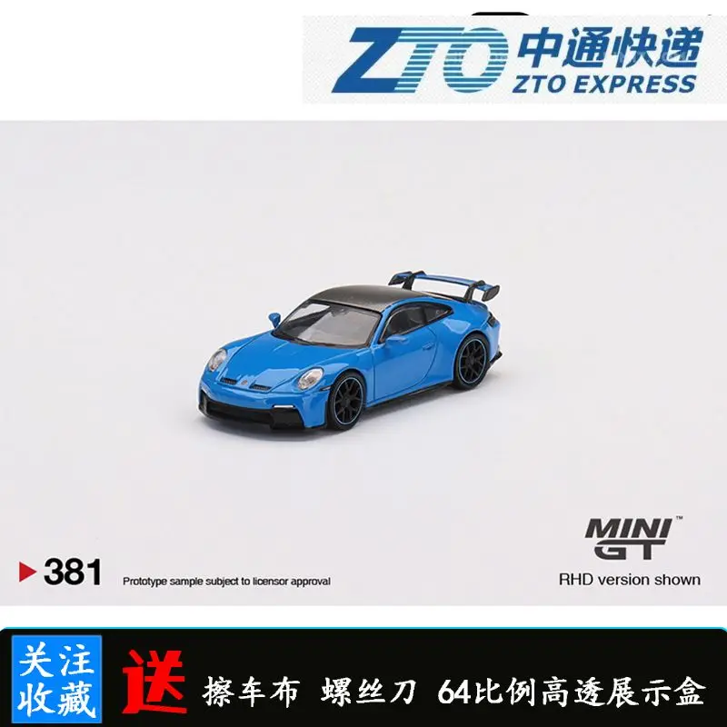 

MINI GT 1/64 911 (992) GT3 модели автомобилей под давлением Shark