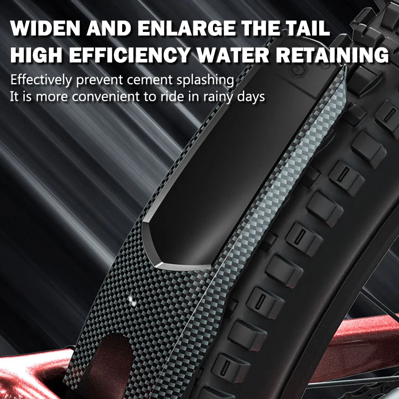 

Bicycle Fender Carbon Fiber Mudguard Mountain Bike Mud Guard Bicycle Accessories New