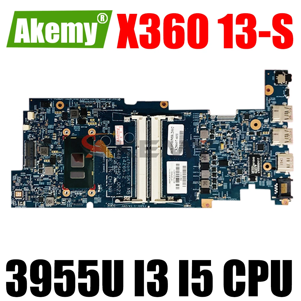 

Материнская плата для ноутбука HP PAVILION X360 13-S 13T-S, материнская плата 14265-1 с ЦП 3955U I3 I5