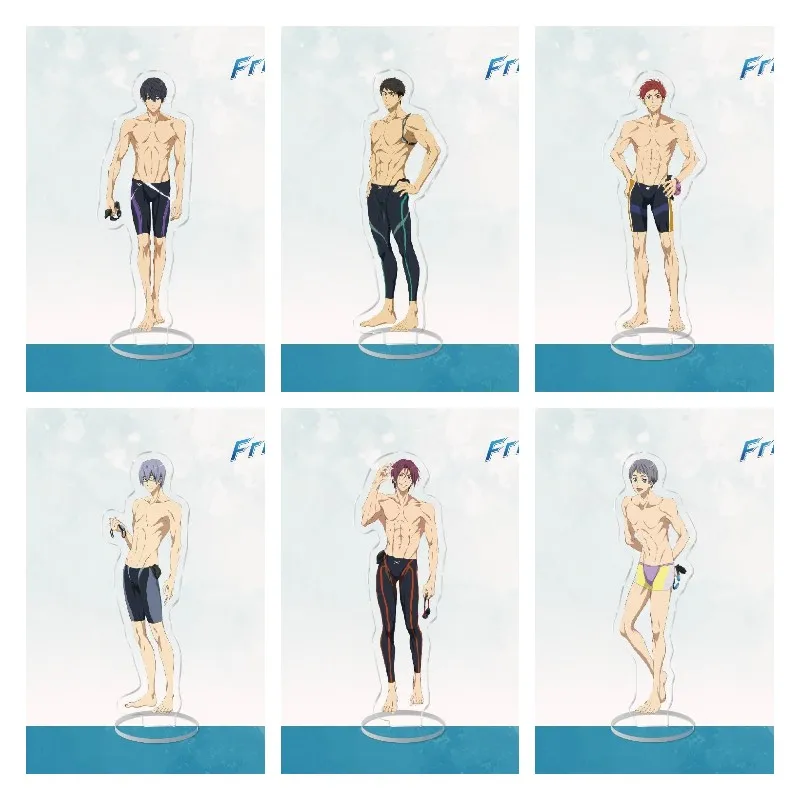 Японское аниме бесплатно! Фигурки наназа Харука рюгазаки Рей акриловые стоячие знаки микосиба сейюри модель героя игрушка Поклонники подарок