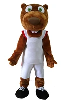 sports beaver costume full mascot cosplay plush suit adults fancy dress animal character team cartoon customized carnival