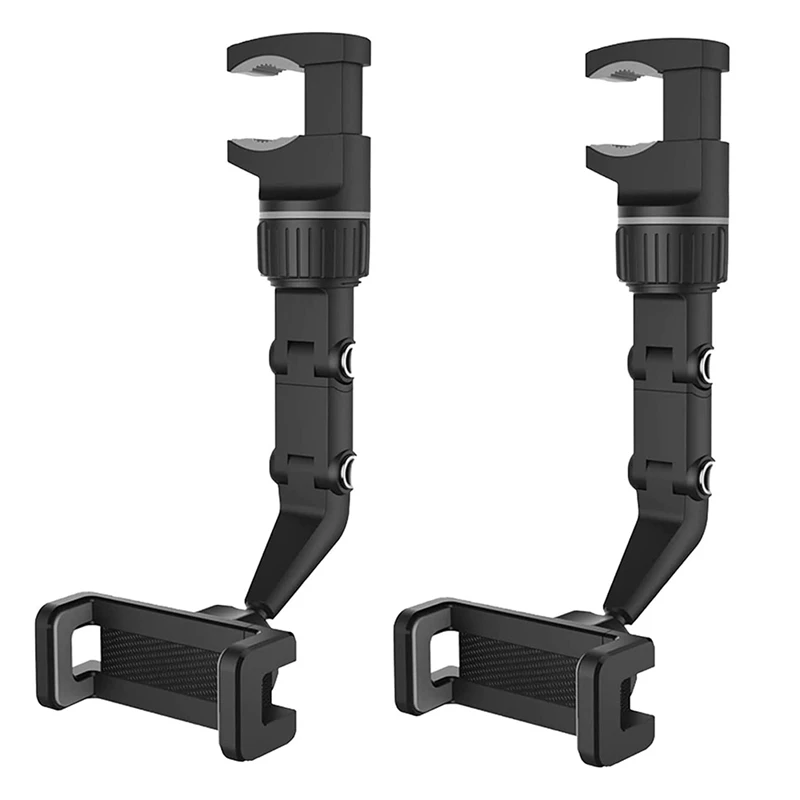 

2 шт., держатель для телефона на зеркало заднего вида с поворотом на 360 °