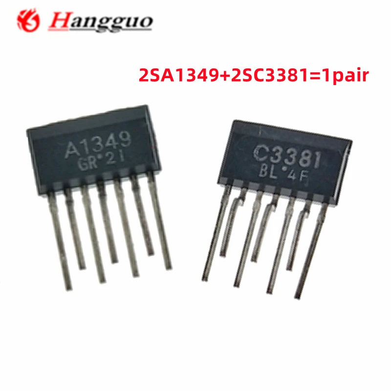 

2 шт. = 1 пара, оригинальная звуковая трубка C3381 A1349 2SC3381-GR 2SA1349-GR лучшего качества
