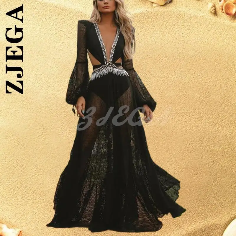 

Zjega летний купальник с цветочным принтом, купальный костюм с поясом, Пляжное платье, женская накидка с открытыми плечами, пляжная одежда, зак...