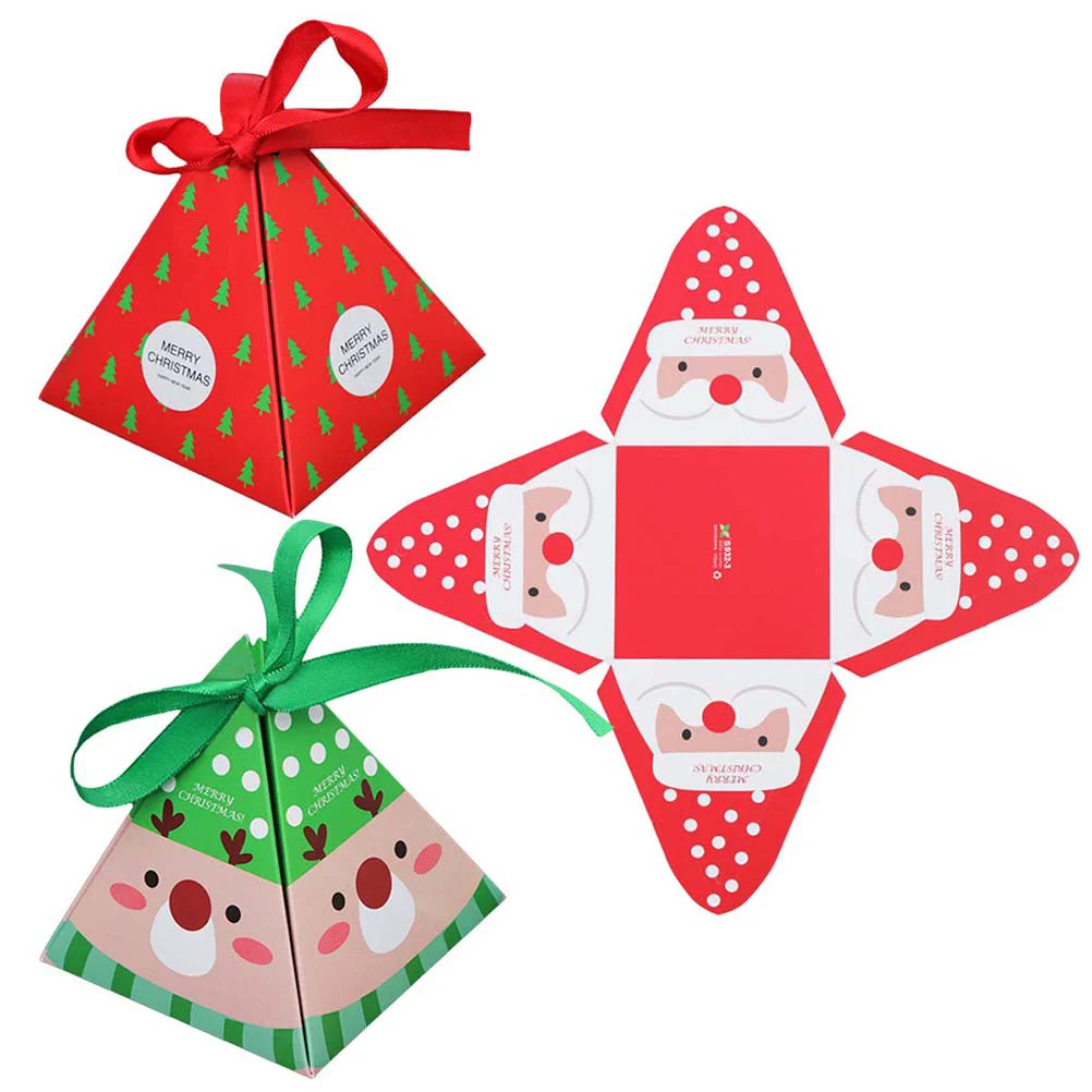 

Holiday Party Candy Box Christmas Party Treat Box Holiday Cookie Boxes Christmas Candy Holders Holiday Candy Gift Boxes