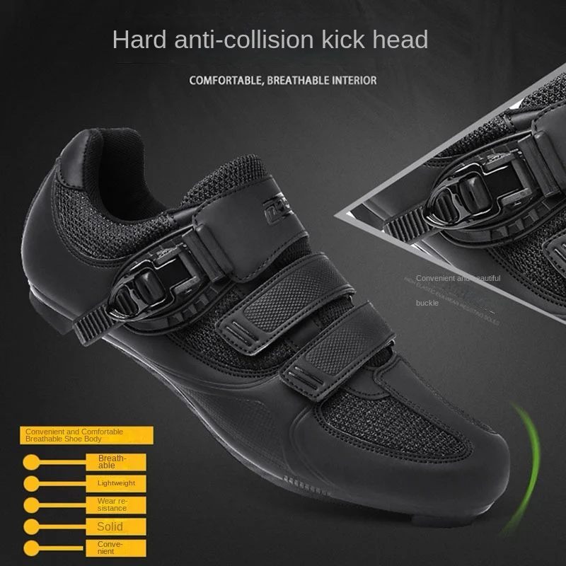 New Cycling Sneaker Men Sport Road Bike Boots Flat Racing Speed Sneakers Trail Mountain Bicycle Footwear Spd Pedal Shoes
