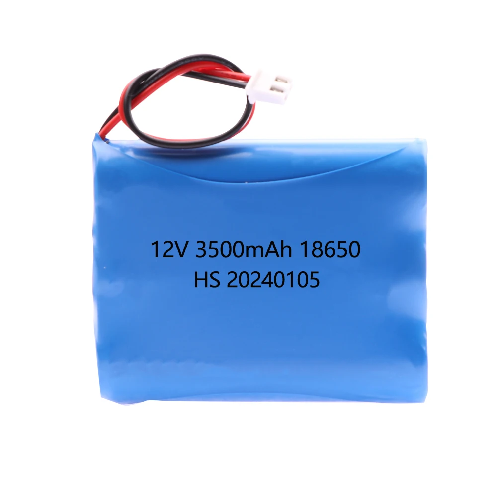 12V 18650 3500mAh lithium-ion Battery pack Monitor CCTV Camera battery 12.6 V high capacity upgarde 2600mah 3000mah