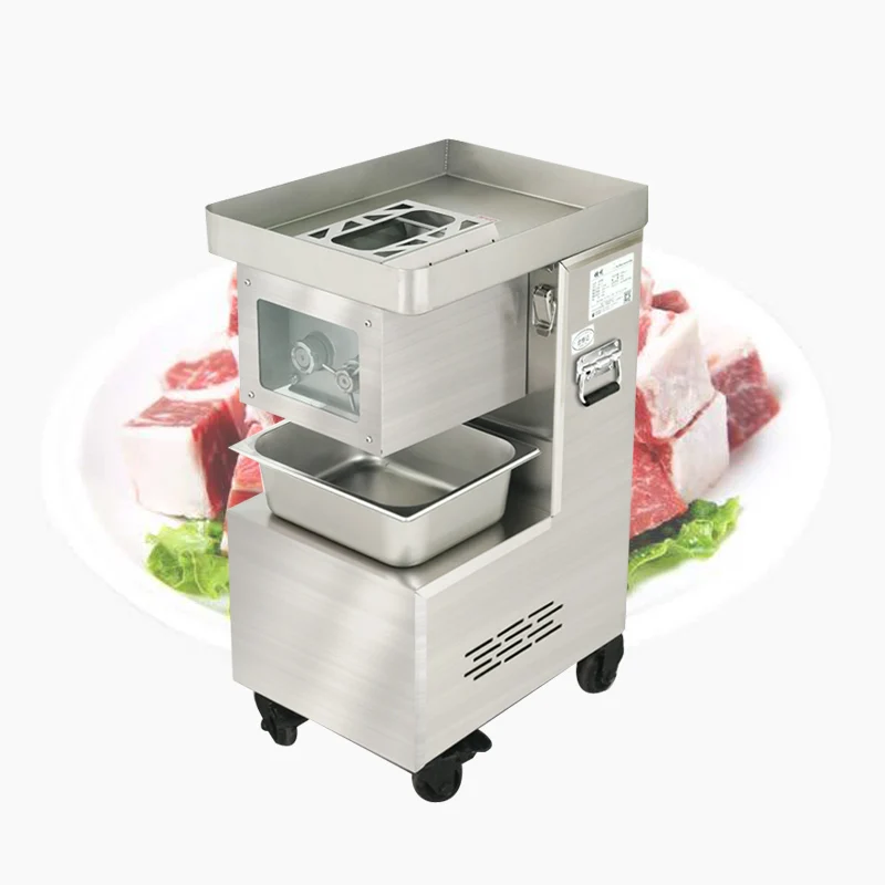 

Electric Meat Cutter Cube Commercial Beef, Cabbage and Bean Skin Shredder