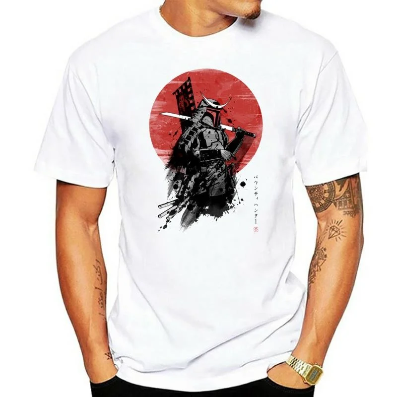 

Mandalorian Samurai T Shirt Men's Cool Short-Sleeve T-Shirt