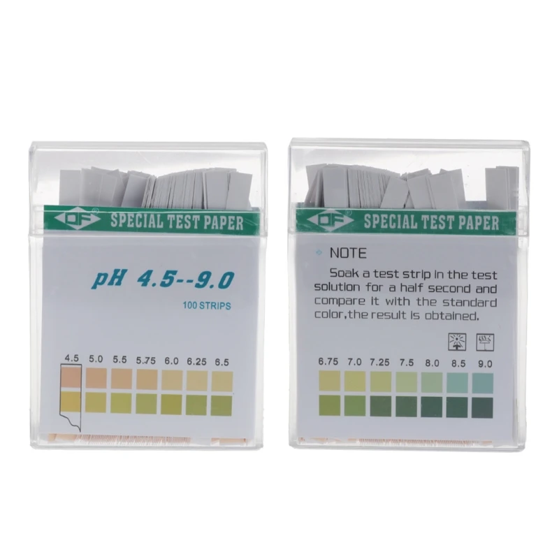 

100 Strip 4.5-9 PH Alkaline Acid Paper Water Saliva Litmus Testing