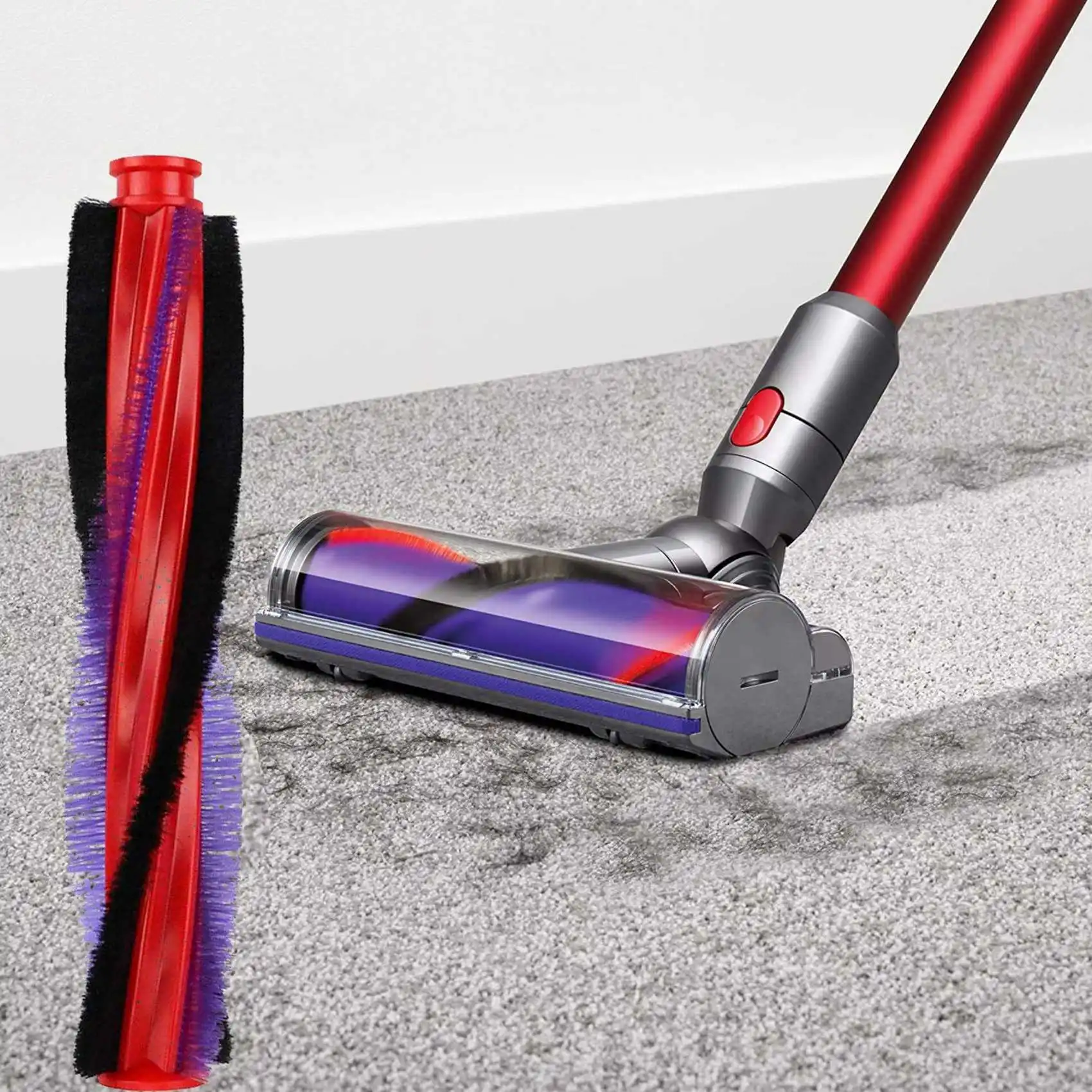 185 мм роликовая щетка для Dyson V6 DC59 DC62 SV03 сменная
