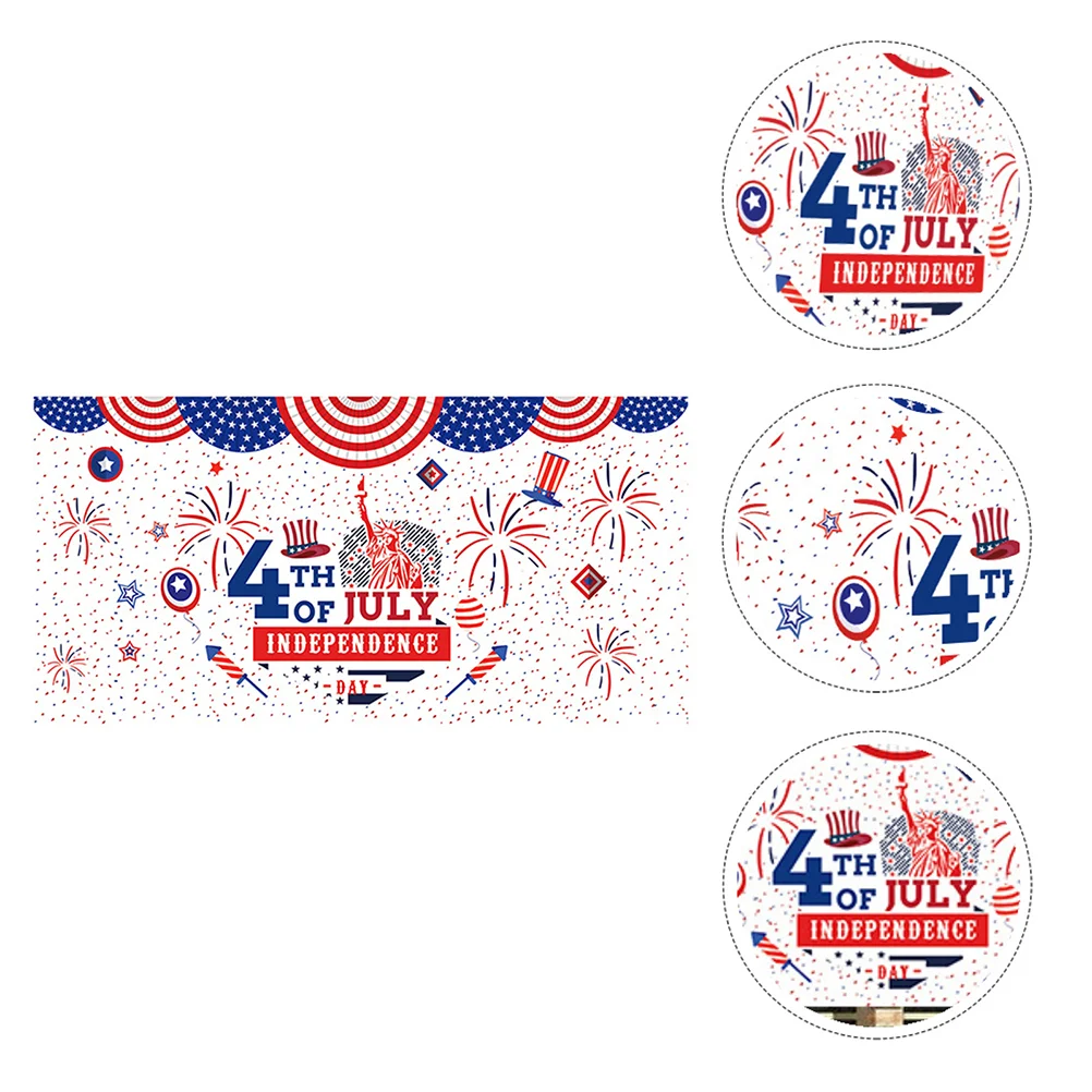 

1 Pc Independence Day Hanging Ornament Lightweight Party Banner Party Prop