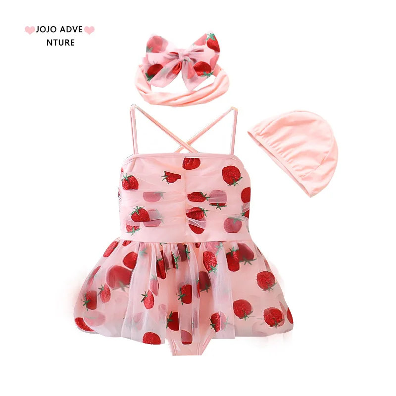 New children's swimsuit girls hot spring swimsuit girls little princess Korea cute summer baby baby swimsuit