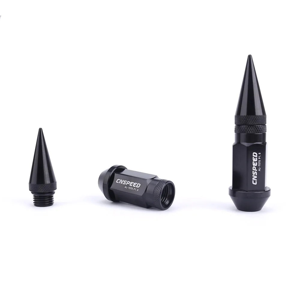 Фото Алюминиевые гайки LUG NUTS с шипами 7075-T6 Racing Ando Marque Прочные гайки ступицы колеса с расширенной длиной для автогонок №5