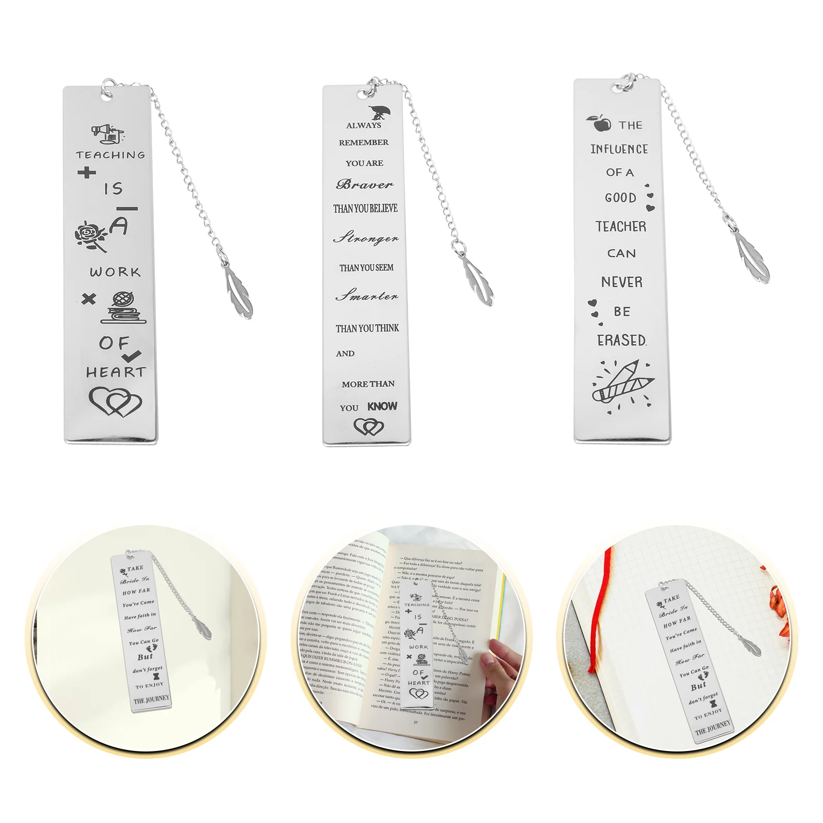 

Bookmarks Bookmark Metal Gift Teacherbook Gifts Stationery Page Marker Appreciation Graduationvintage Reading Lovers Leafdiy