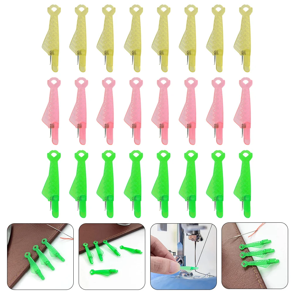 

60Pcs Needle Threaders Portable Quick Threaders Sewing Machine Supplies