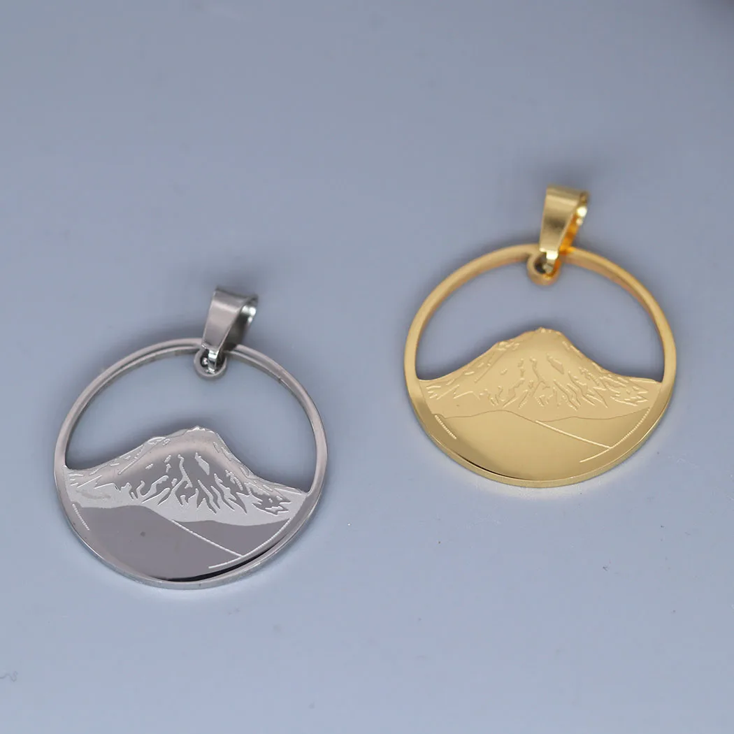 2 шт. подвески из нержавеющей стали в стиле панк-горы для изготовления ювелирных