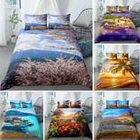 fashion bedding set luxury folowers duvet cover pillowcase full king single queen comforter covers bed sets