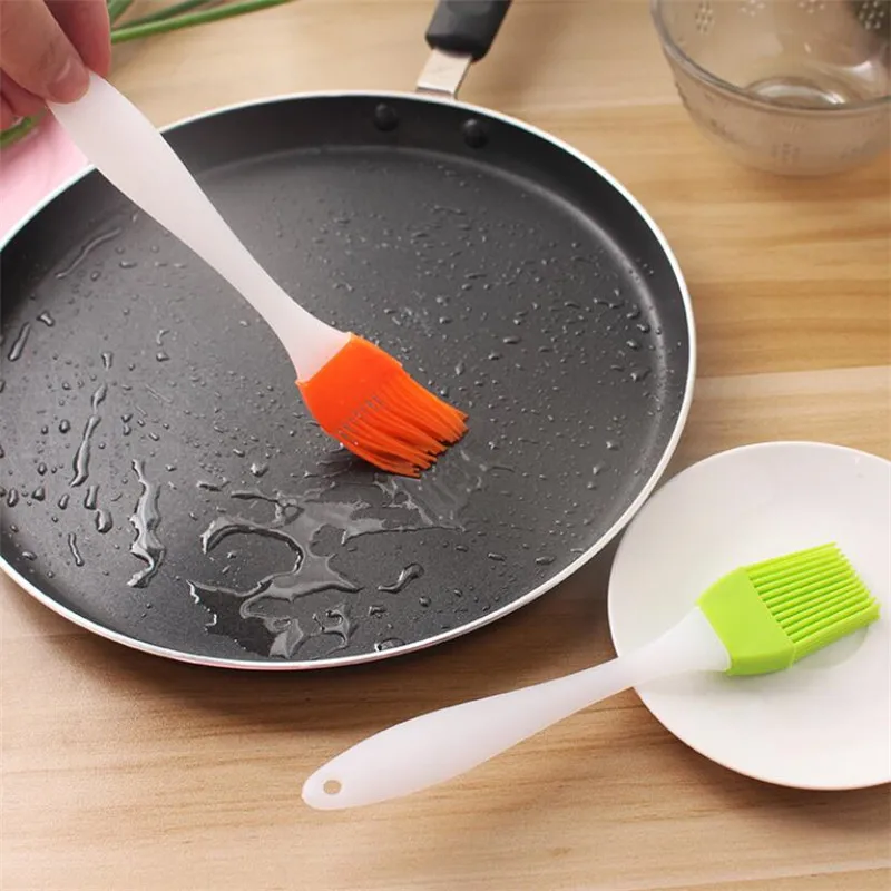 

Silicone Grill Oil Brush Bread Chef Pastry Cooking Smear BBQ Cake Cookie Tools Seasoning Biscuit Baking Pan Kitchen Accessories