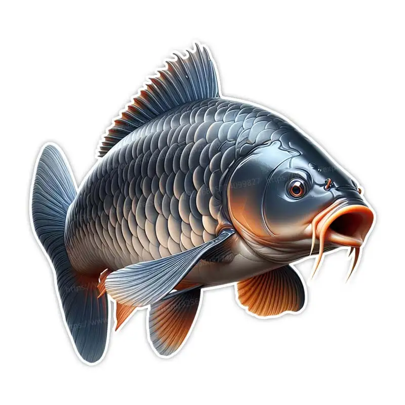 

Наклейка на автомобиль с рыбой, спорт на открытом воздухе, рыбалка, автомобили и мотоциклы, водостойкая виниловая наклейка для каяка, лодки, наклейка SH606