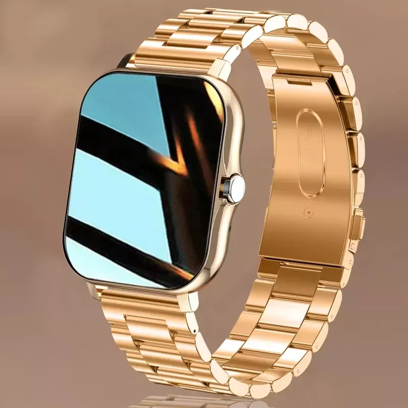 

Women Smart Watch Men 1.69" Color Screen Full Touch Fitness Tracker Bluetooth Call Smart Clock Ladies Smartwatch Women
