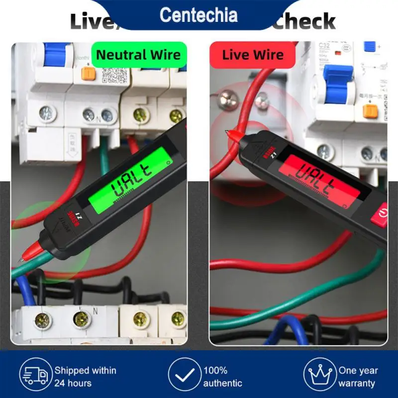 

Цифровой дисплей, детектор напряжения, светодиодный фонарик Abs, Умная Электронная ручка, точка прерывания, локационный мультиметр, ручка, мультиметр