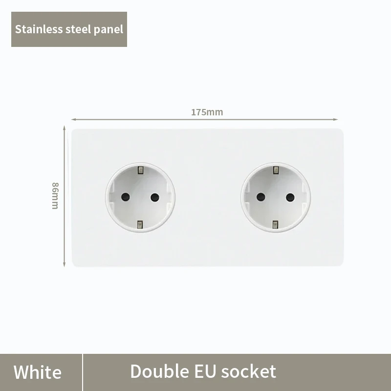 

Двухстенная розетка из нержавеющей стали M097