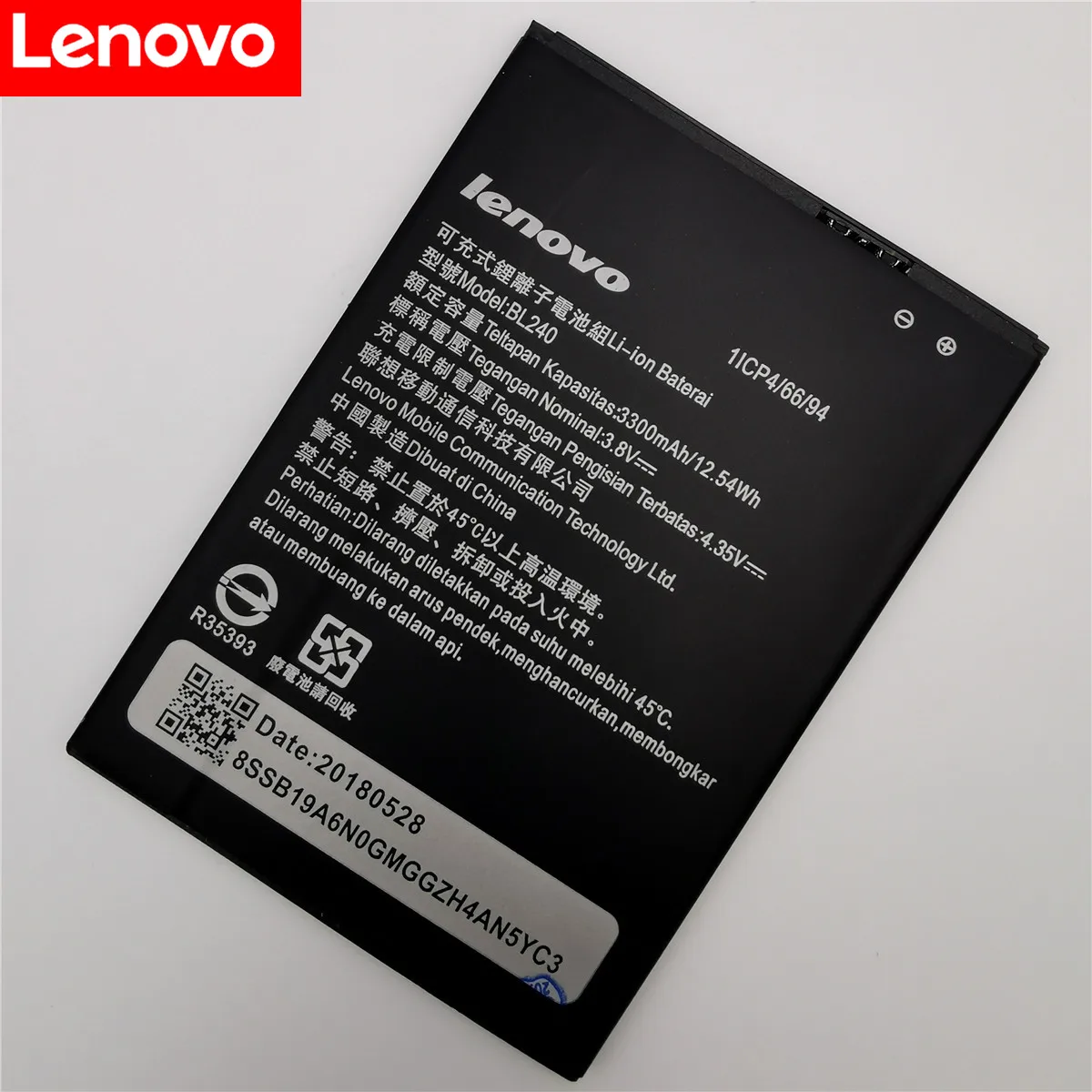 BL240 3300mAh Battery For Lenovo A936 Note 8 Note8 Replacement Batterie Batterij Bateria | Mobile Phone Batteries